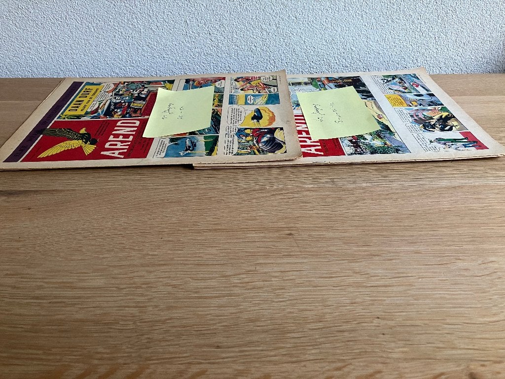 Arend Jeugdweekblad 7/8e Jaargang (4 +18 nummers) 1961/1962, Boeken, Stripboeken, Gelezen, Ophalen of Verzenden, Diverse tekenaars en schrijvers