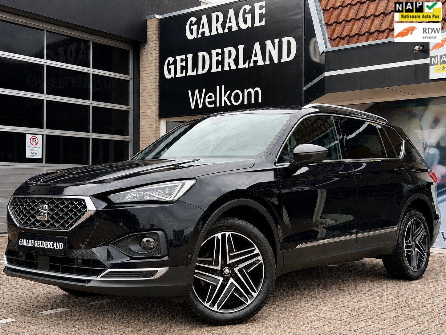 SEAT Tarraco 2.0 190PK 4DRIVE Xcellence 7p. | Virtual-Cockpi, Auto's, Automaat, Dealer onderhouden, Gebruikt, Zwart