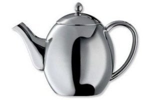 Theepot Maaike van Blokker, Huis en Inrichting, Theepot/fluitketel, Gebruikt, Zilver, Ophalen of Verzenden
