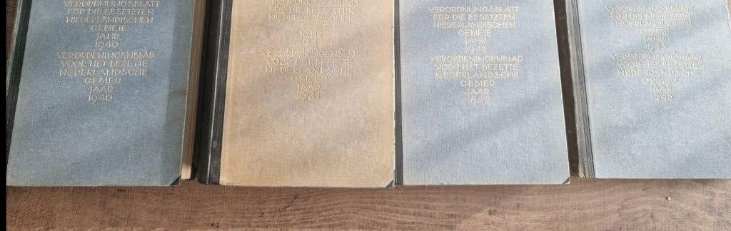 Duitse Verordeningenblad boeken, Verzamelen, Ophalen of Verzenden, Duitsland, Boek of Tijdschrift