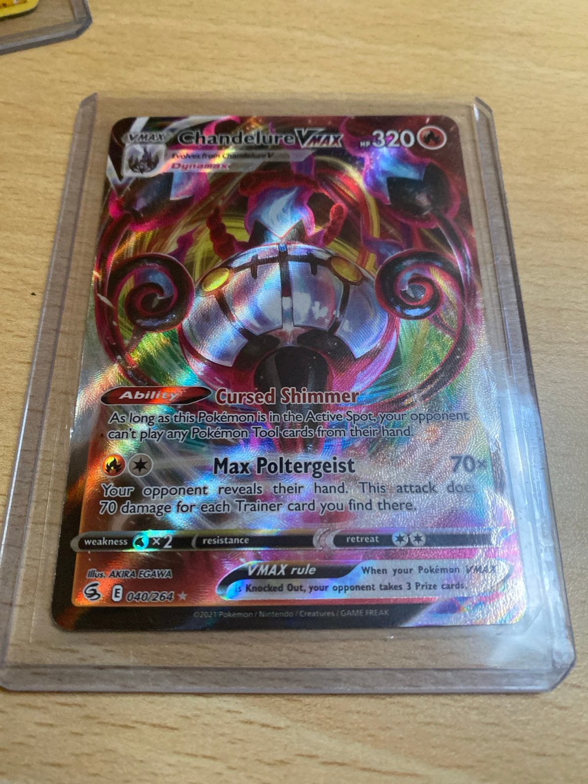 Pokemon Kaarten: Chandelure VMAX, Mega Froslass EX, Keldeo E, Ophalen of Verzenden, Gebruikt, Meerdere kaarten, Foil
