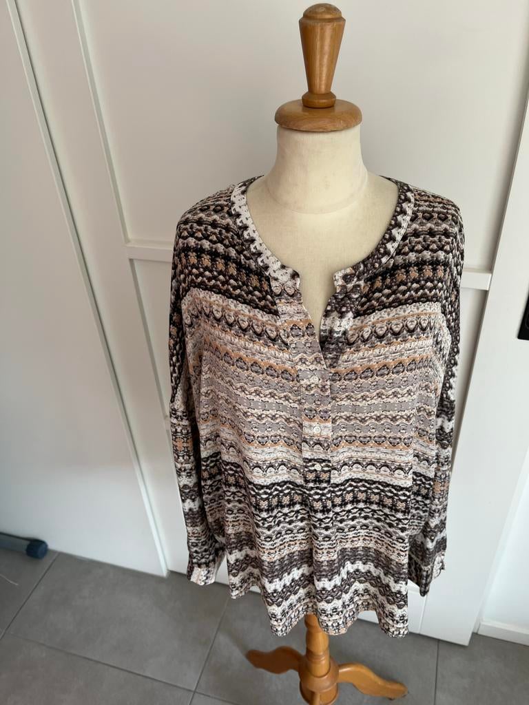 Dea Kudibal Mulberry Zijden Blouse XL, Kleding | Dames, Blouses en Tunieken, Zo goed als nieuw, Maat 46/48 (XL) of groter, Overige kleuren