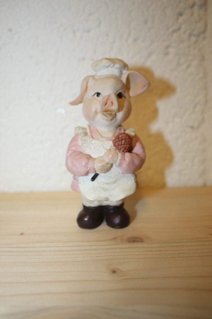 biggenkok beeldje  10 cm, Ophalen of Verzenden, Zo goed als nieuw, Dier