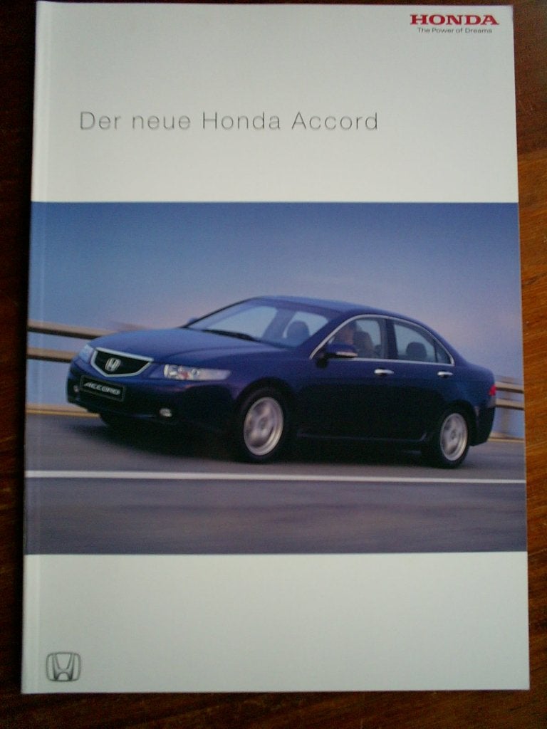 Honda Accord Der Neue o.a. Type R / V Tec [ Duits ], Verzenden, Zo goed als nieuw, Honda