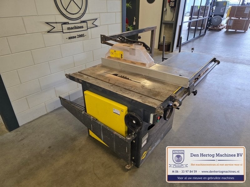 Harwi 130 bj 2003 5,5kW tafelcirkelzaagmachine zaagmachine, Ophalen, Gebruikt, Cirkelzaag, 30 tot 70 mm