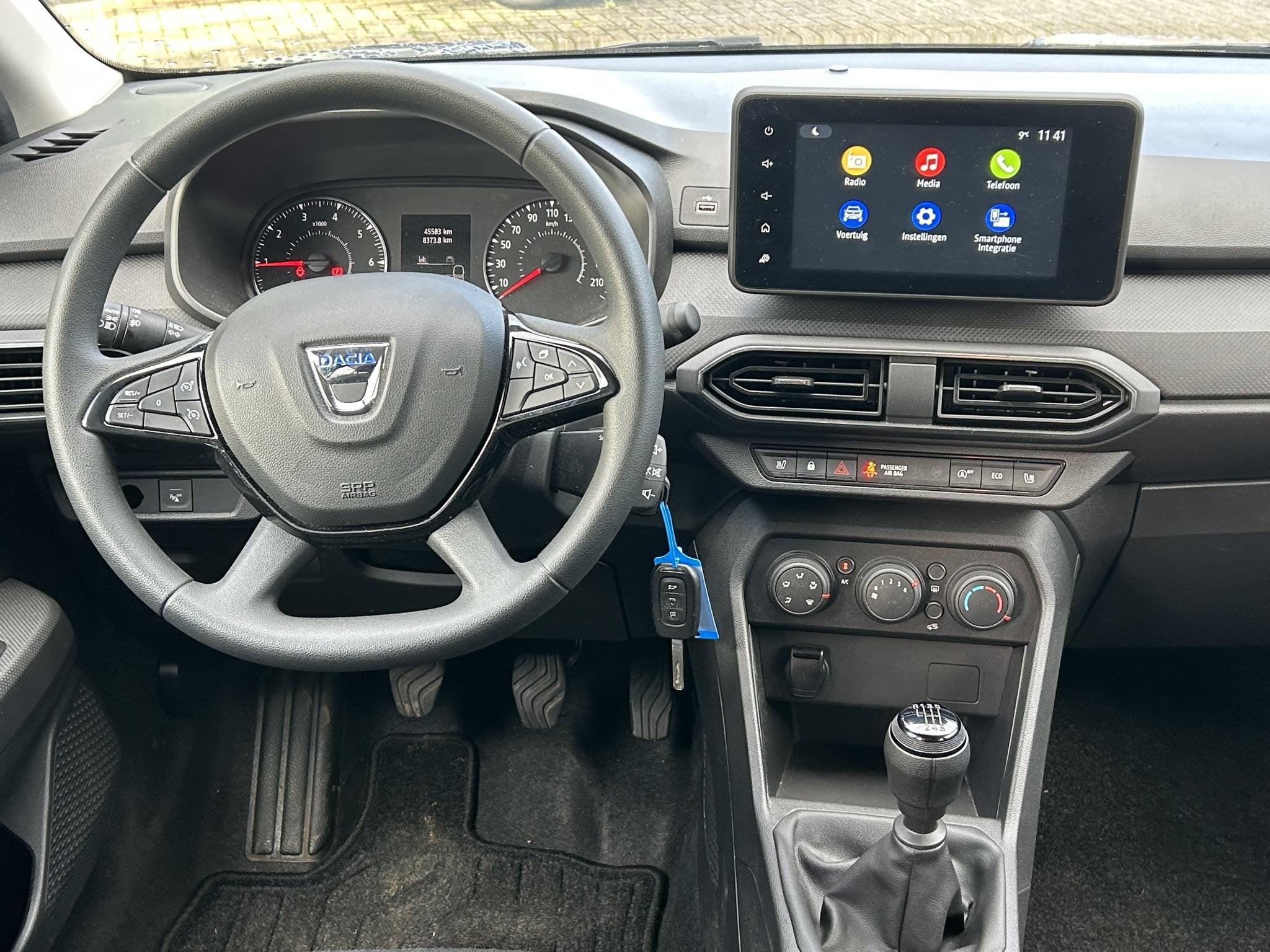 Dacia Jogger 1.0 TCe 110 Expression 5p. | Airco | Cruise Con, Stof, Met garantie (alle), Blauw, Handgeschakeld
