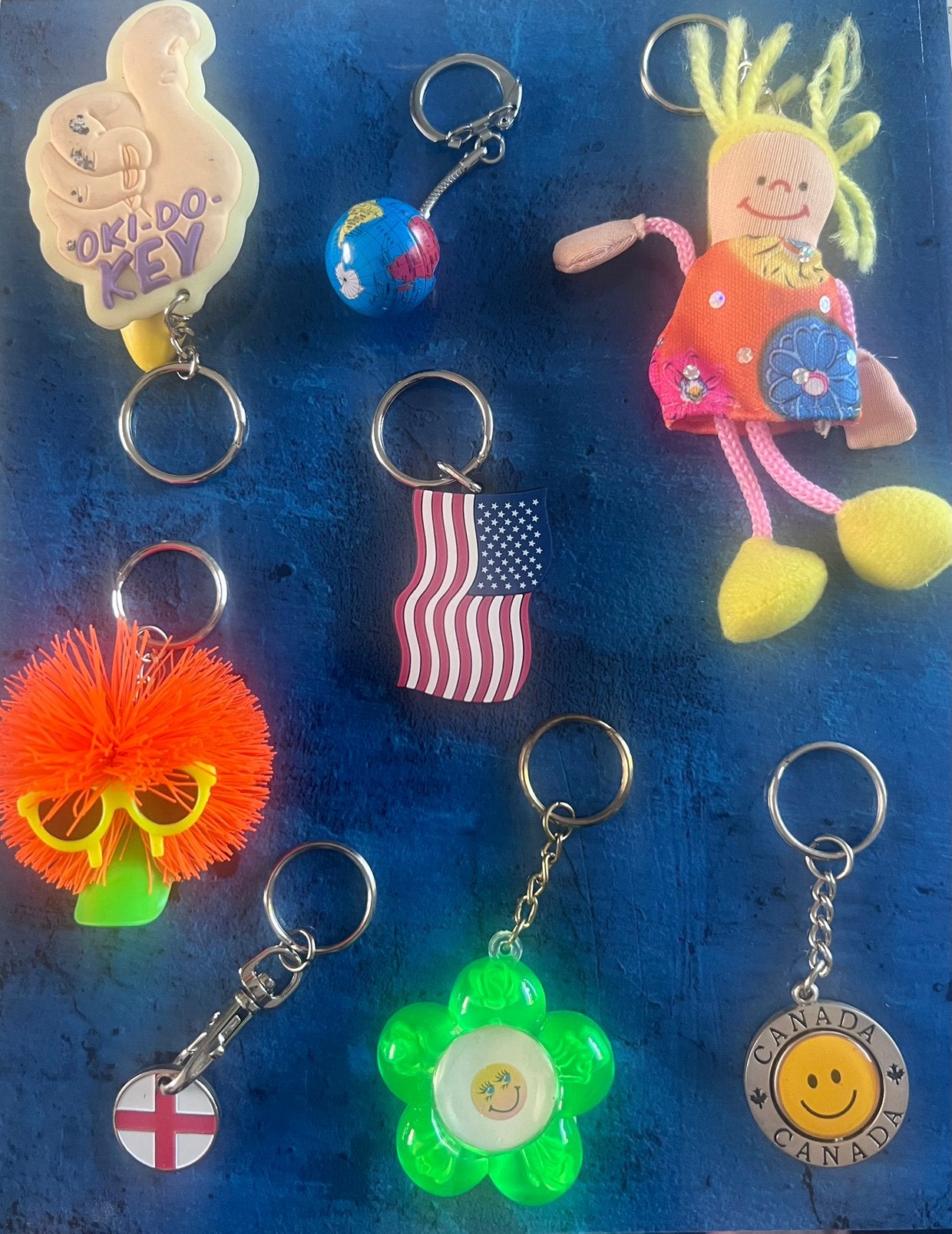 Diverse sleutelhangers - 8 exemplaren, Ophalen of Verzenden, Zo goed als nieuw
