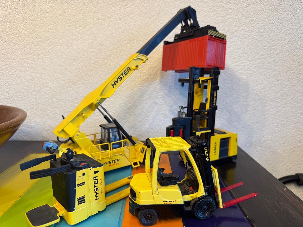 miniatuur set voor pallet vervoer, Ophalen, Gebruikt, Auto's