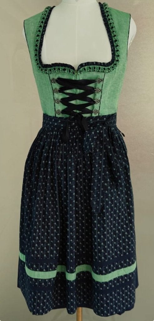 2-delige Dirndl maat 54 tm 60 katoen XXXXXL, Kleding | Dames, Carnavalskleding en Feestkleding, Trachtenmode.nl, Maat 46/48 (XL) of groter