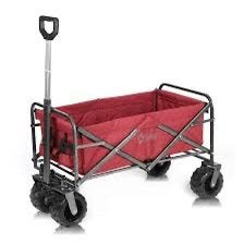 Nieuwe Sekey Camping Opvouwbare bolderkar - Rood, Caravans en Kamperen, Ophalen of Verzenden, Opvouwbaar, Nieuw