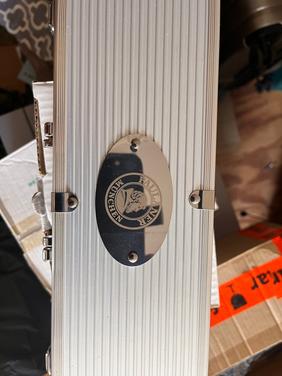 Nieuwe Paulaner BBQ set in luxe koffer, Tuin en Terras, Barbecue-accessoires, Ophalen of Verzenden, Nieuw