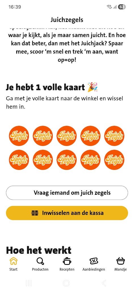 Juichzegels digitaal, Verzamelen, Supermarktacties, Jumbo, Ophalen