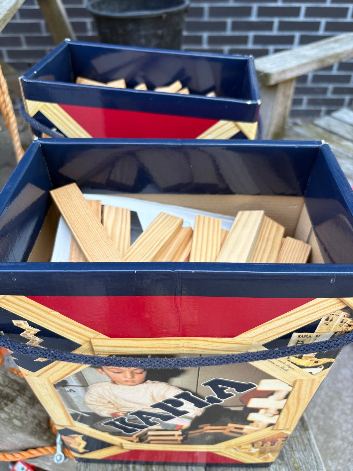 KAPLA bouwblokken - 2 dozen vol, Ophalen of Verzenden, Gebruikt, Overige merken