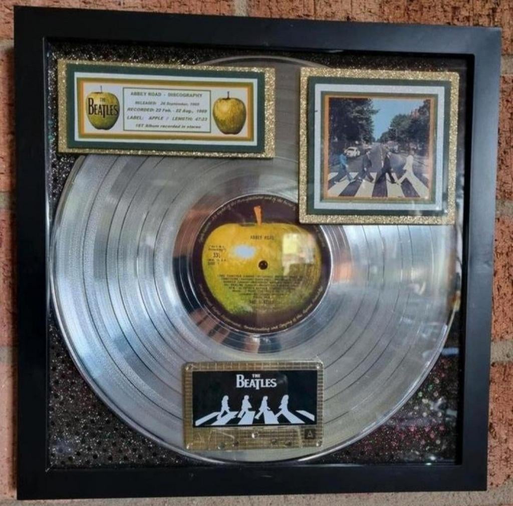 The Beatles - Abbey Road - platina Award. met COA, Ophalen of Verzenden, Nieuw, Overige typen