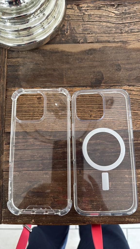 2x Transparante Hoesjes voor Apple iPhone 16, Kunststof, Nieuw, Ophalen of Verzenden, Overige merken