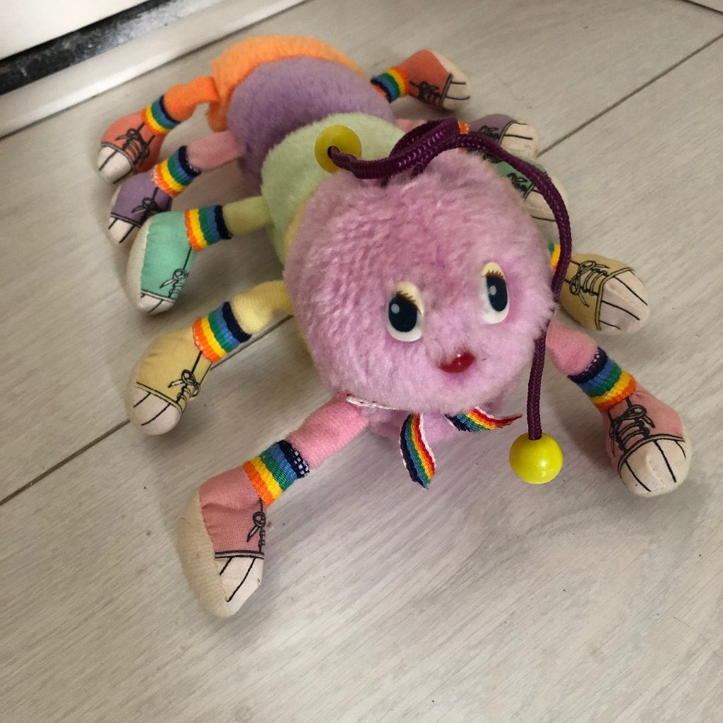 Lots-a-Legs knuffel rups 1984, Ophalen of Verzenden, Gebruikt, Overige typen