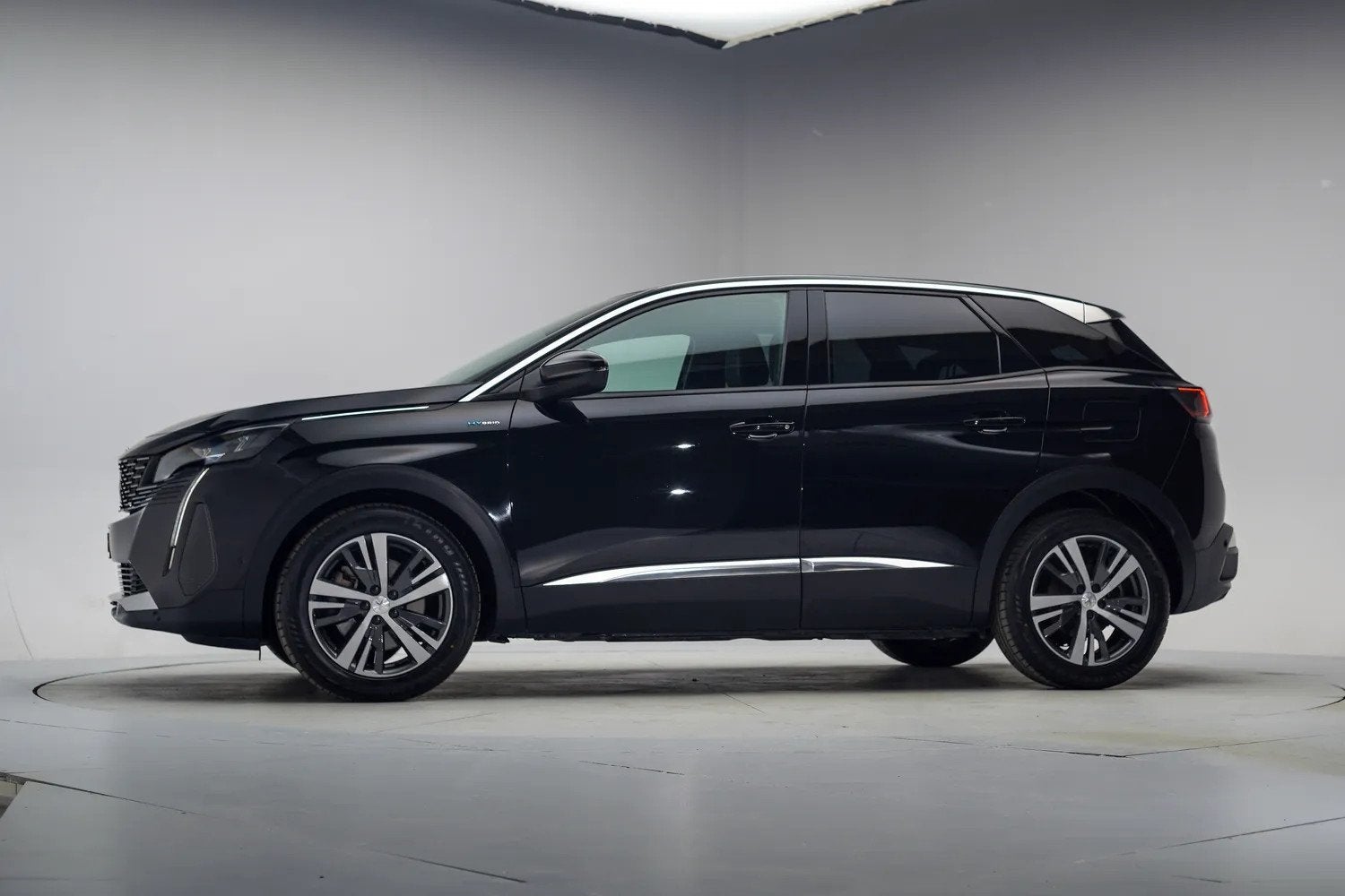 Peugeot 3008 1.6 HYbrid 225 Allure Pack Business Aut. [ LED, Auto's, Automaat, 181 pk, Zwart, Leder