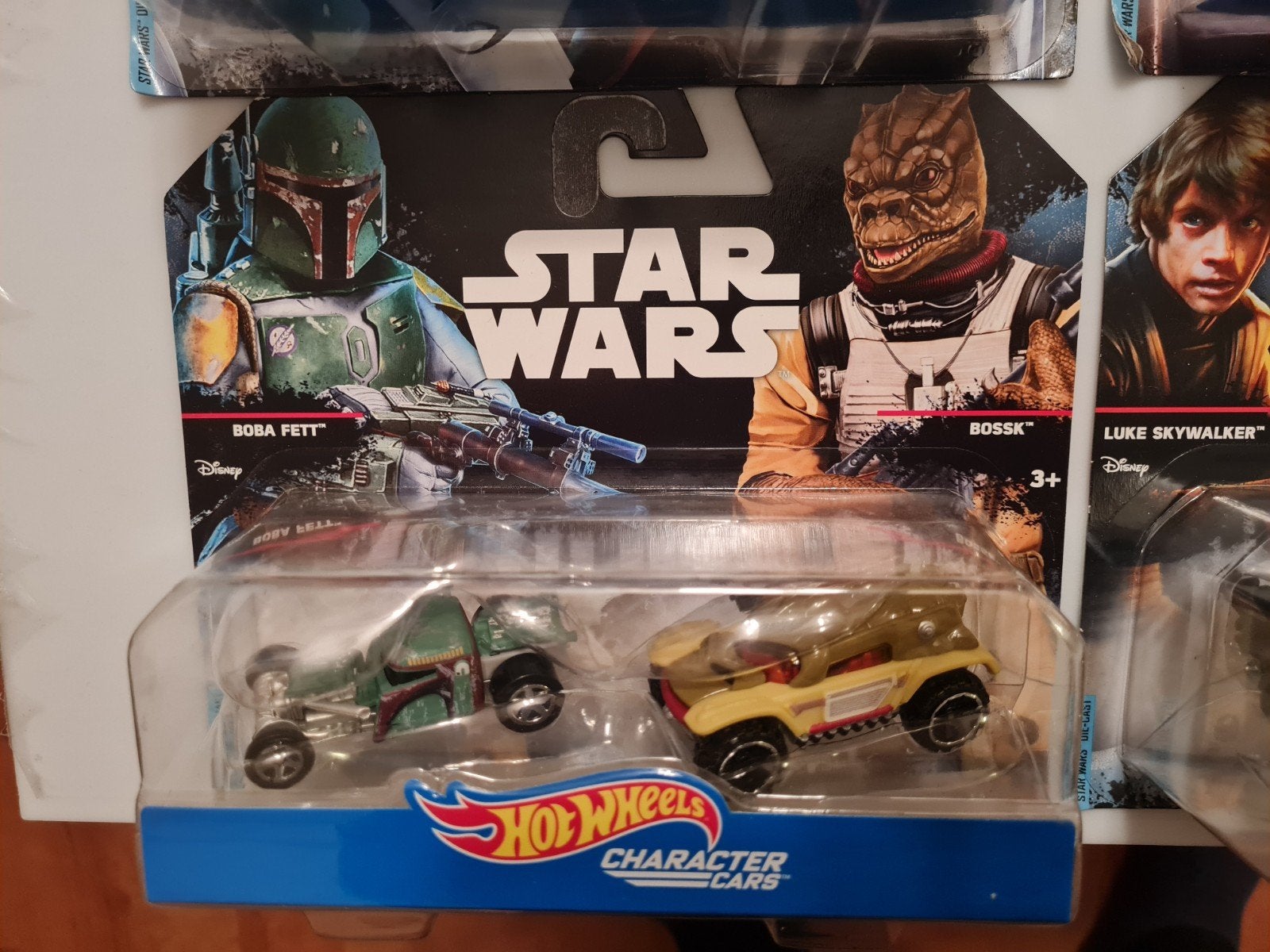 4 verschillende Star Wars modellen 1:64 ( Hotwheels), Verzamelen, Ophalen of Verzenden, Nieuw, Actiefiguurtje