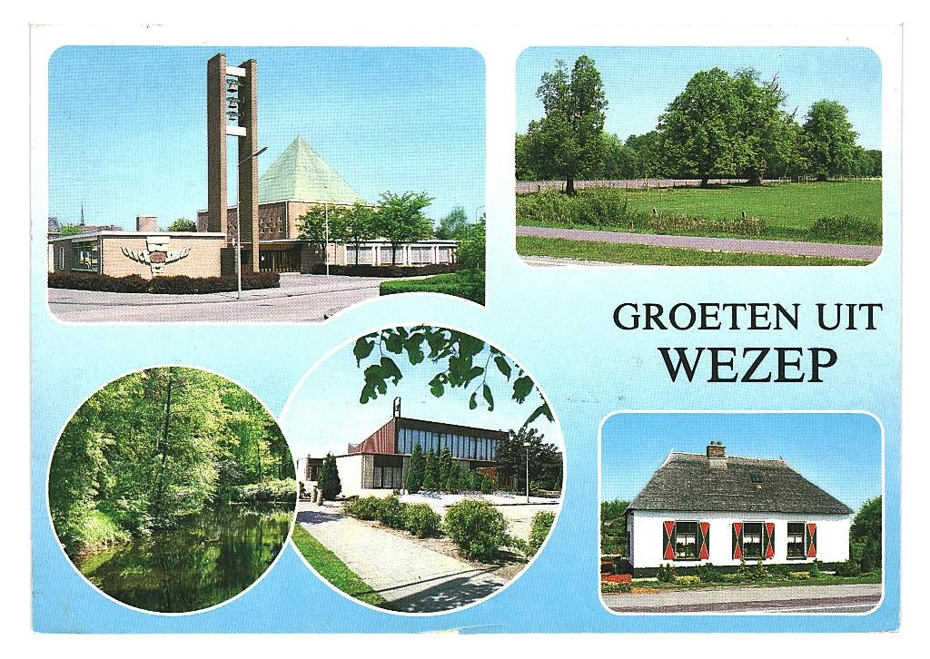 36362 Wezep Gld 80+ Gelopen met postzegel
