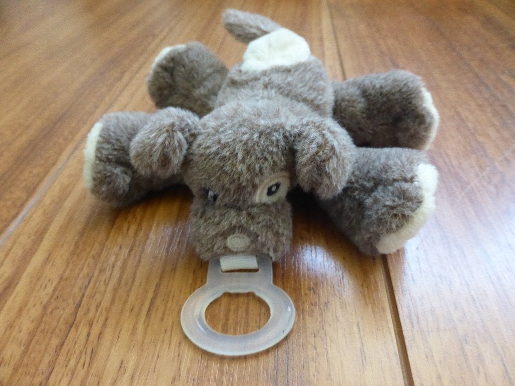 Nookums speenclip puppie (1.4), Ophalen of Verzenden, Zo goed als nieuw, Bruin, Overige typen