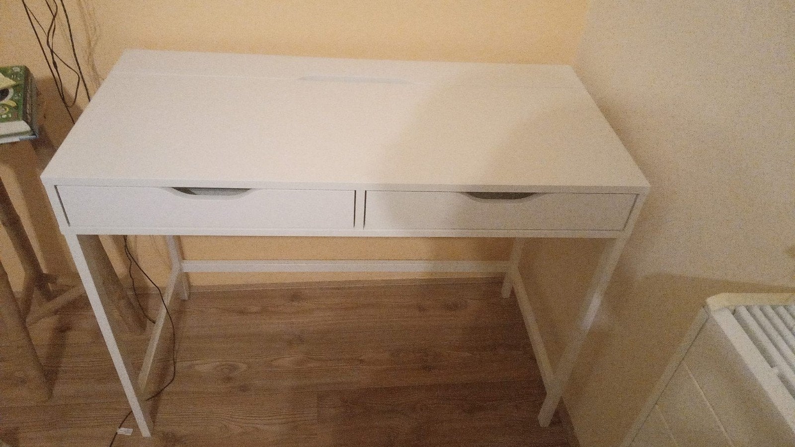 IKEA Alex Bureau - Wit met Lades, Ophalen, Met lades, Gebruikt, Spaanplaat of MDF