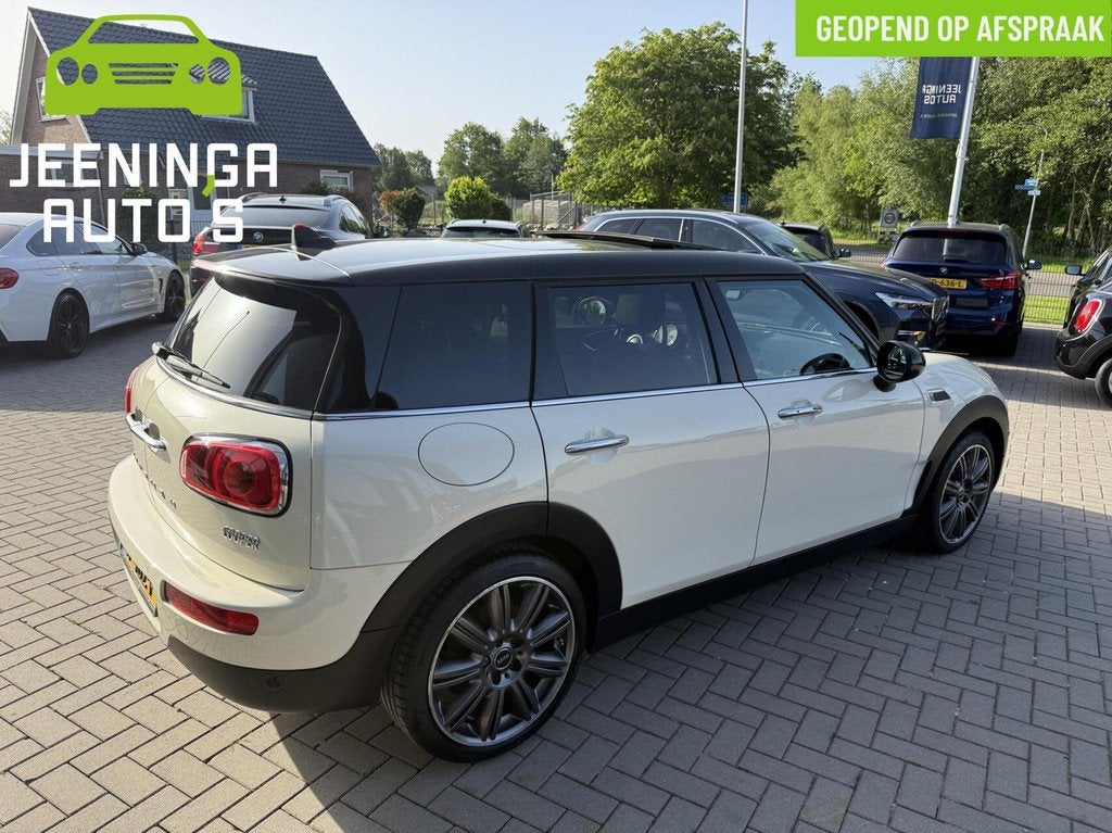 Mini Clubman 1.5 Cooper Chili Serious Business, Voorwielaandrijving, 136 pk, Gebruikt, Leder en Stof