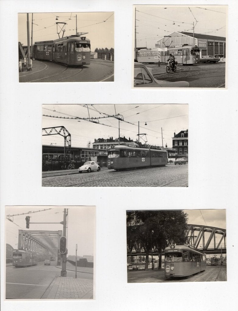Rotterdam Tram RET Düwags 6, Verzenden, Gebruikt, Tram, Kaart of Prent