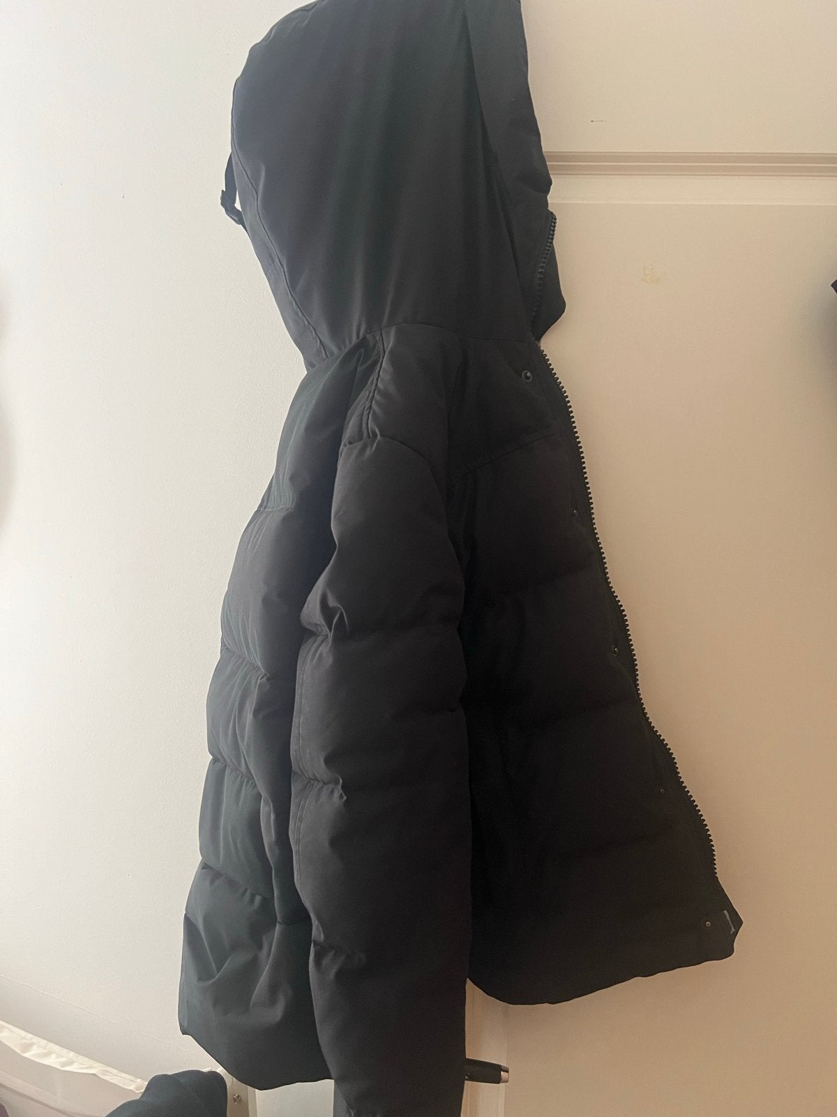 Canada Goose Puffer Jas Zwart Maat M, Kleding | Heren, Ophalen of Verzenden, Zo goed als nieuw, Maat 48/50 (M), Zwart