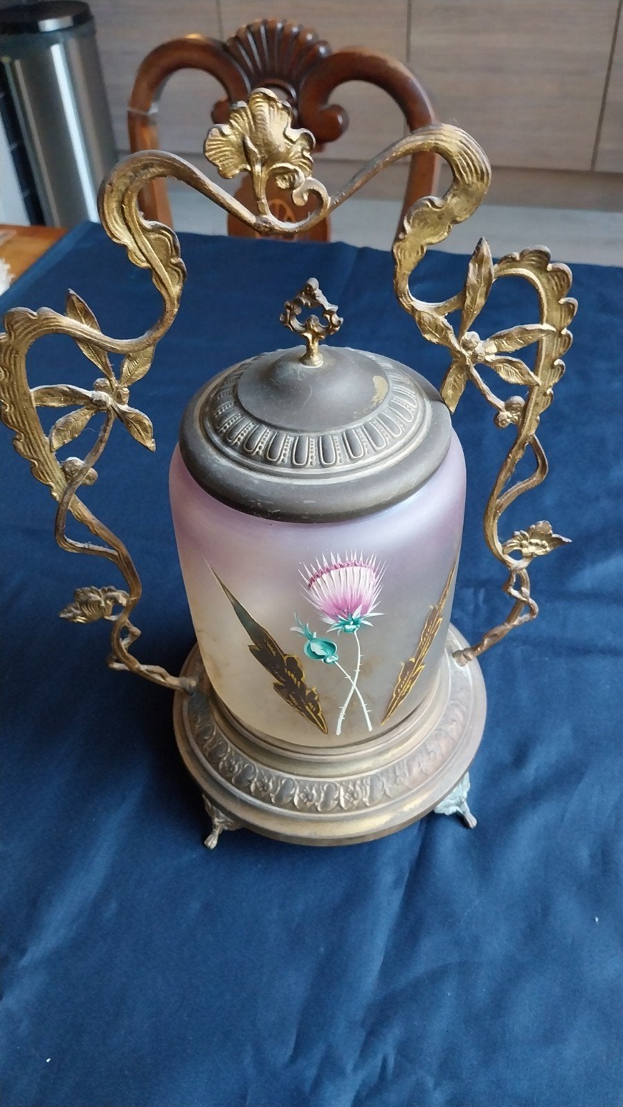 artnouveau koekjespot, Ophalen of Verzenden