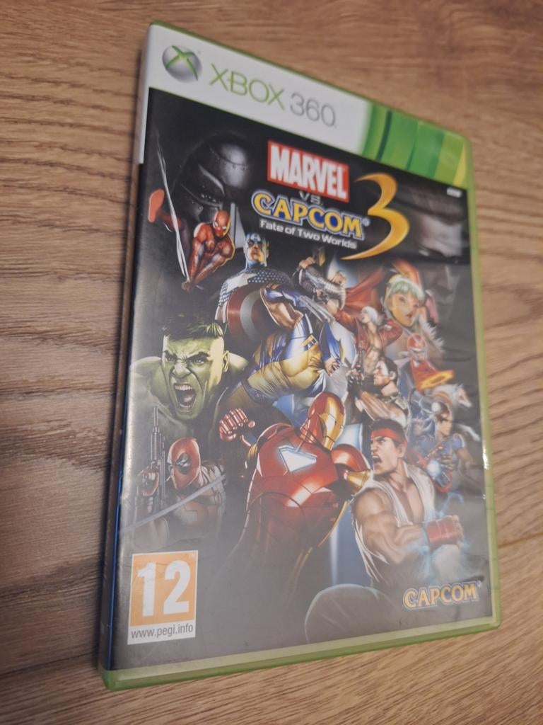 Marvel vs Capcom 3: Fate of Two Worlds - Xbox 360, Gebruikt, Vechten, Verzenden, 2 spelers