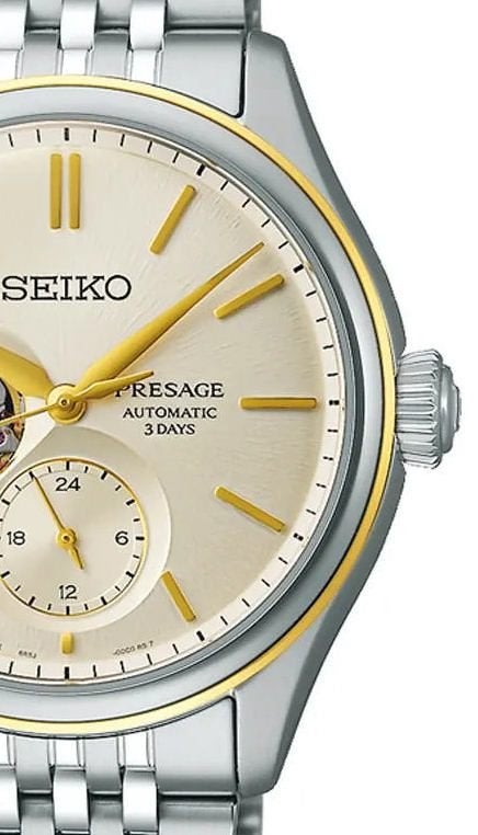 Seiko Presage 'Arai gaki' SPB480 garantie 2028, Staal, Polshorloge, Ophalen of Verzenden, Zo goed als nieuw