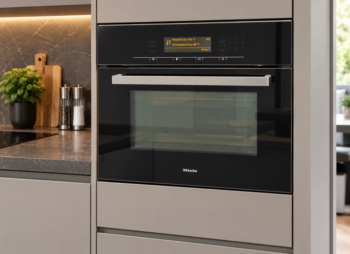 Miele combimagnetron oven, Ophalen, Gebruikt, Combi-oven, Inbouw