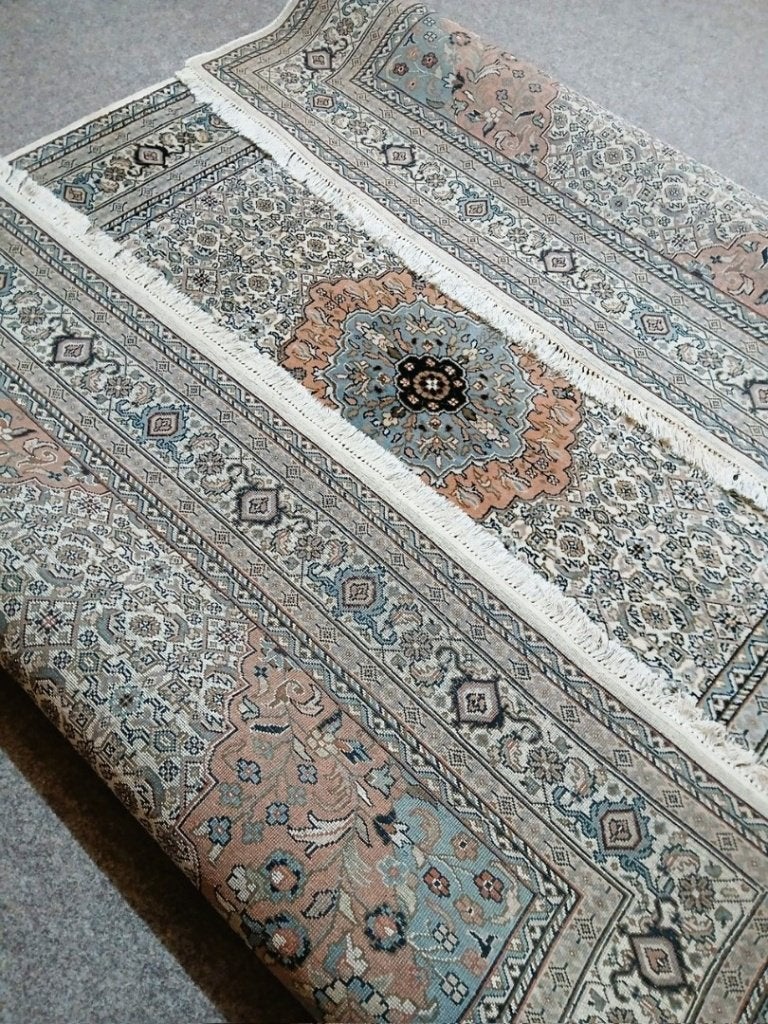Perzisch tapijt handgeknoopt Bidjar Oosters vloerkleed wol, Ophalen, 200 cm of meer, Zo goed als nieuw, 200 cm of meer