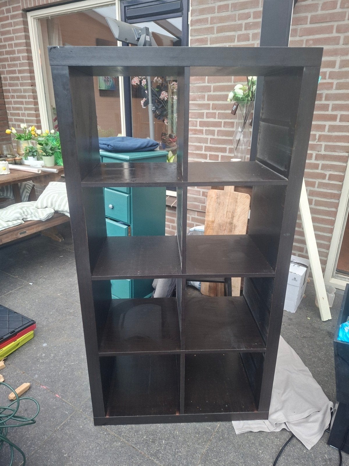 Kalax/ expedit kast ikea 8 vakken, Ophalen of Verzenden, Gebruikt, 25 tot 50 cm, Minder dan 100 cm