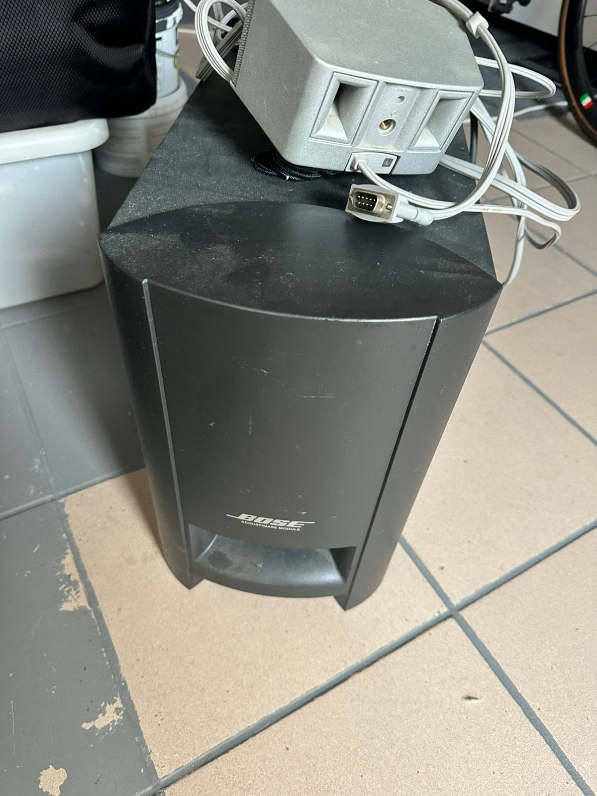 Bose boombox incl 2 speakers, 70 watt of meer, Zo goed als nieuw, Overige spelers, Ophalen