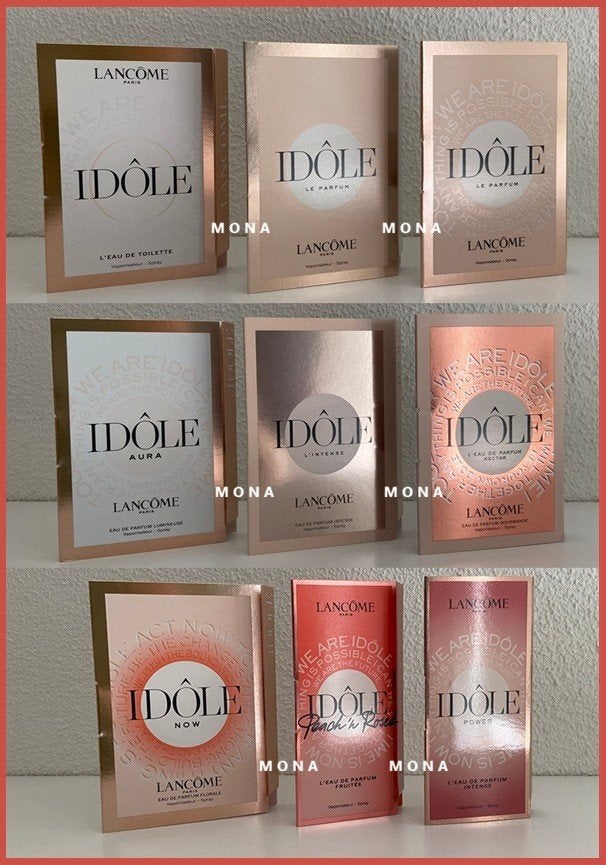 Idôle set 9 parfum samples proefjes testers monsters, Verzenden, Nieuw