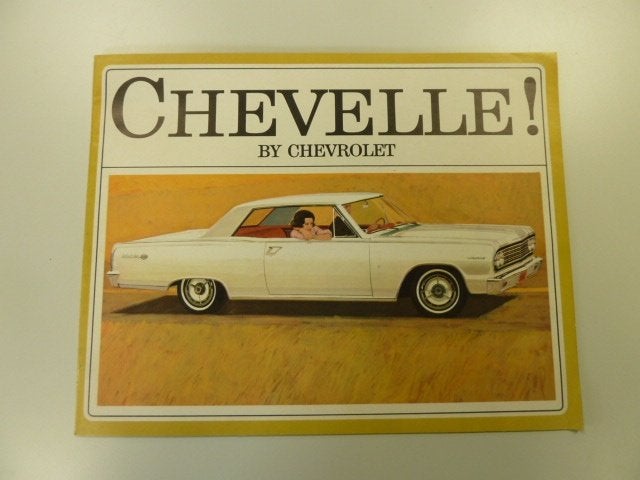 1963 Chevrolet Chevelle Brochure USA, Ophalen of Verzenden, Gelezen, Chevrolet