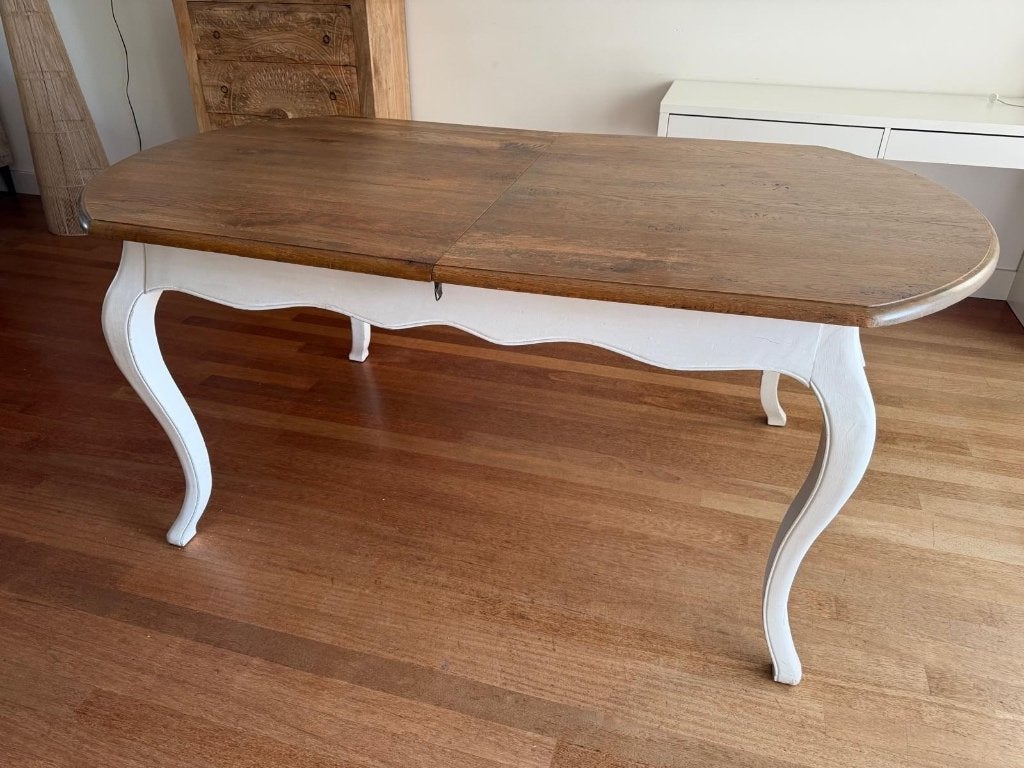 Eettafel Riviera Maison, Ophalen, 200 cm of meer, 50 tot 100 cm, Zo goed als nieuw