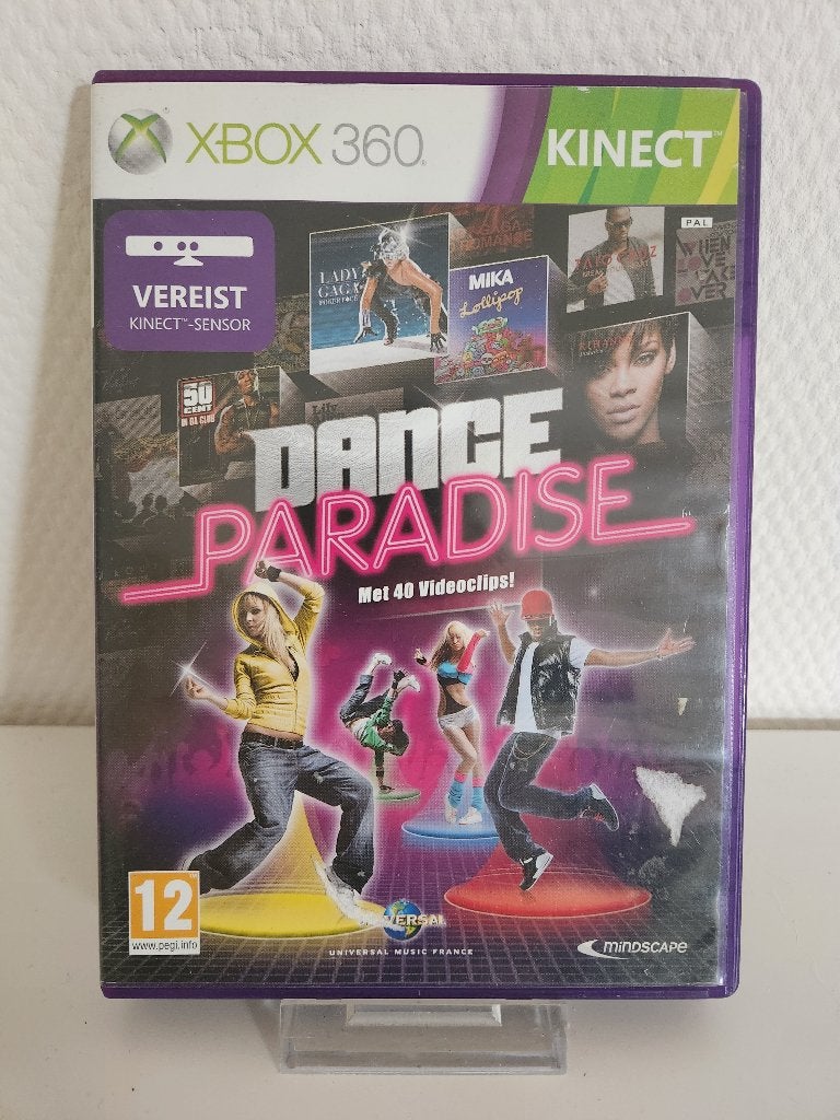 Xbox 360 - Dance Paradise - Kinect, Muziek, Gebruikt, Ophalen of Verzenden, 3 spelers of meer