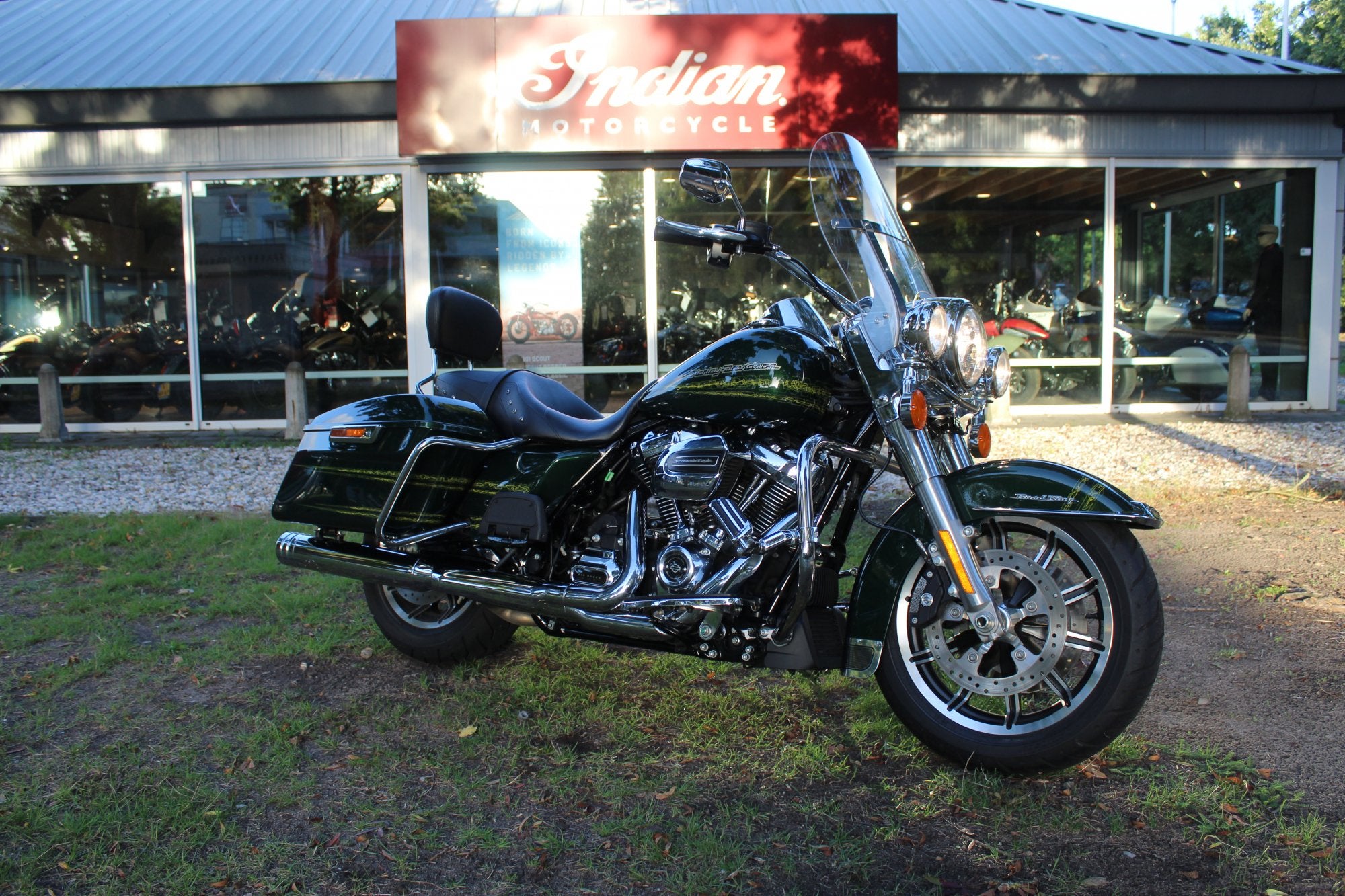 Harley-Davidson Road King FLHR Roadking, 1745 cc, Chopper, Bedrijf, Handgeschakeld