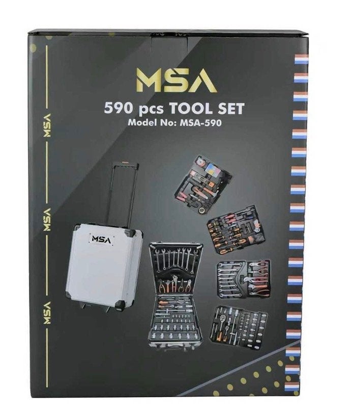 MSA 590-delige Gereedschapsset in Koffer - Nieuw, Ophalen, Nieuw, Gereedschapsset, Overige merken