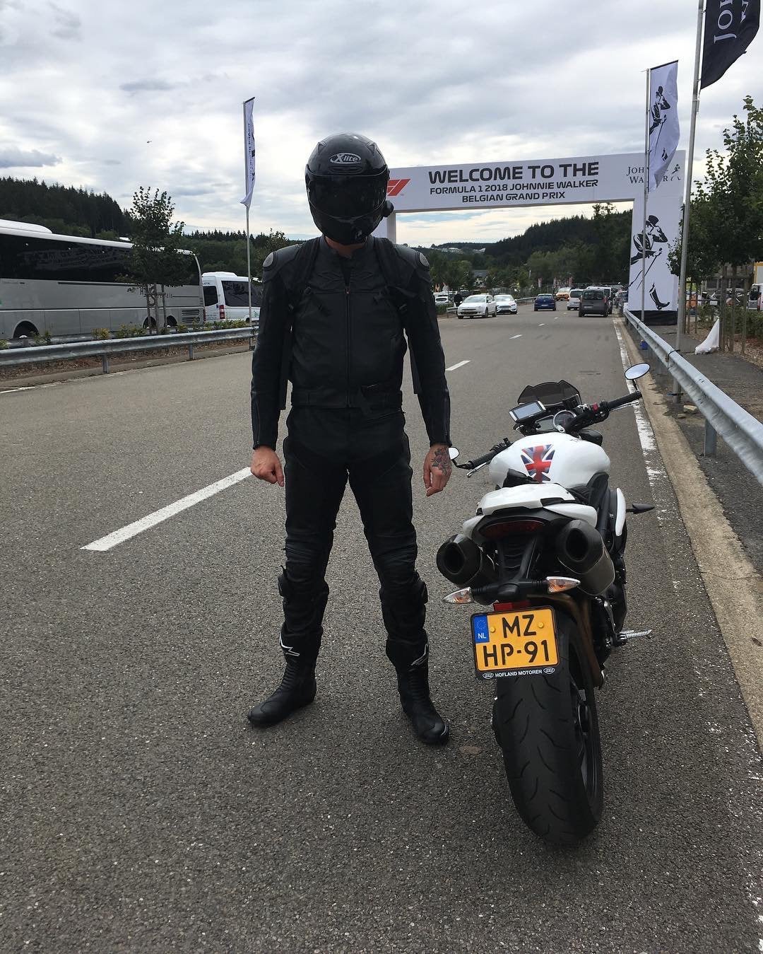 IXS zwart leren race combi, Maat 110 grote maat lange mensen, Motoren, Ophalen of Verzenden, Tweedehands, Heren, Combipak
