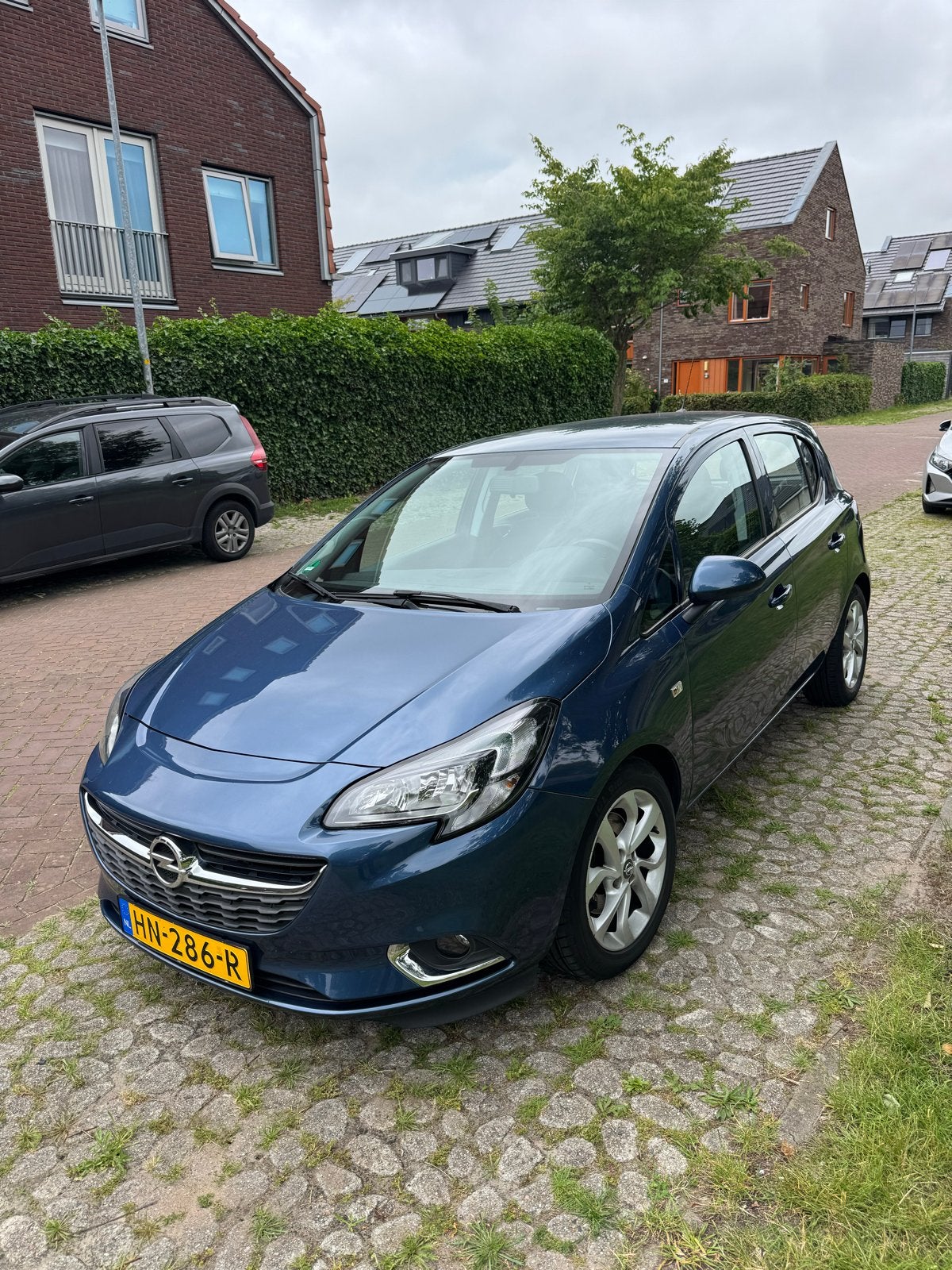 Opel Corsa 1.0T 66KW/90PK 5D 2015 Blauw, Auto's, Voorwielaandrijving, Blauw, Origineel Nederlands, 1200 kg