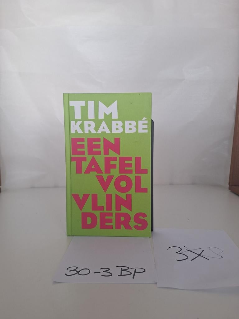 Een tafel vol vlinders - Tim Krabbé (3), Ophalen of Verzenden