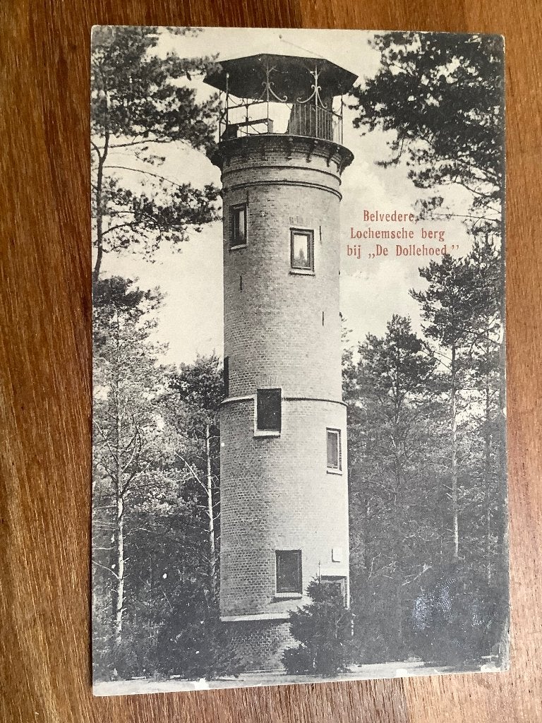 Lochem 1918 Belvédère ‘De Dolle Hoed’, Ophalen of Verzenden, Voor 1920, Gelopen, Gelderland