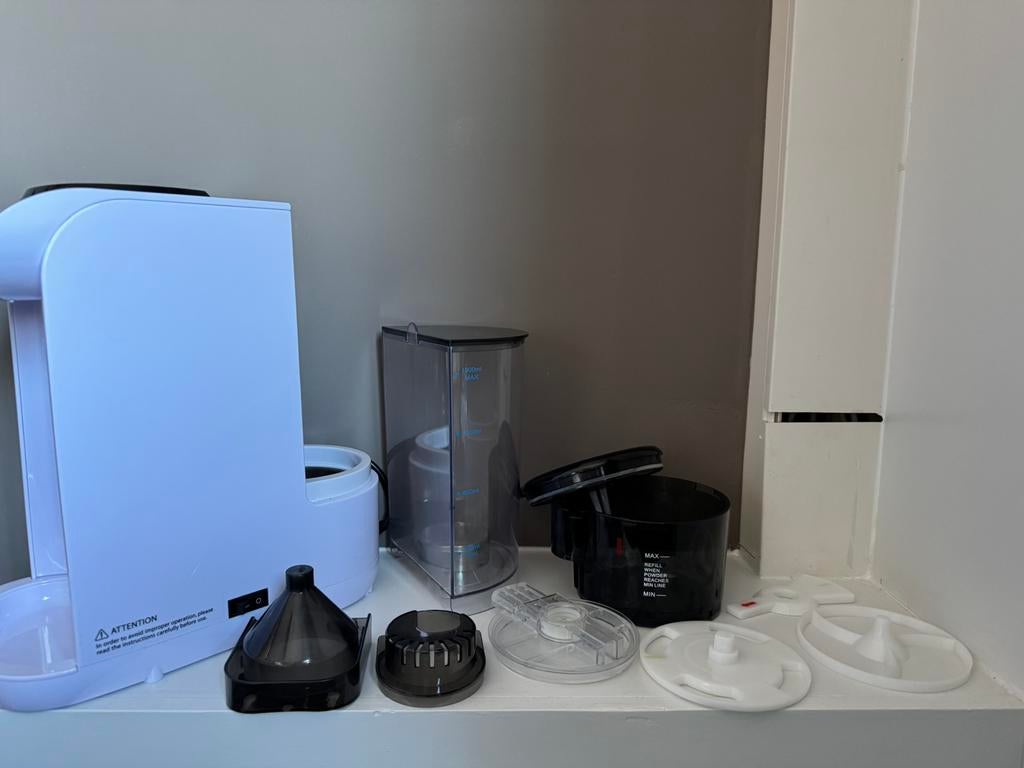 Easybaby milkmaker, Ophalen, Gebruikt