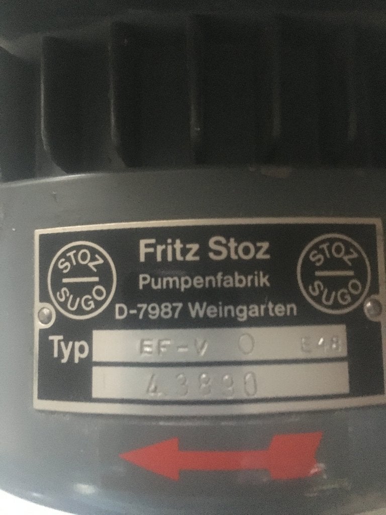 Tandwielpomp met elektramotor, Merk Fritz Stoz, nieuw, Ophalen of Verzenden, Nieuw
