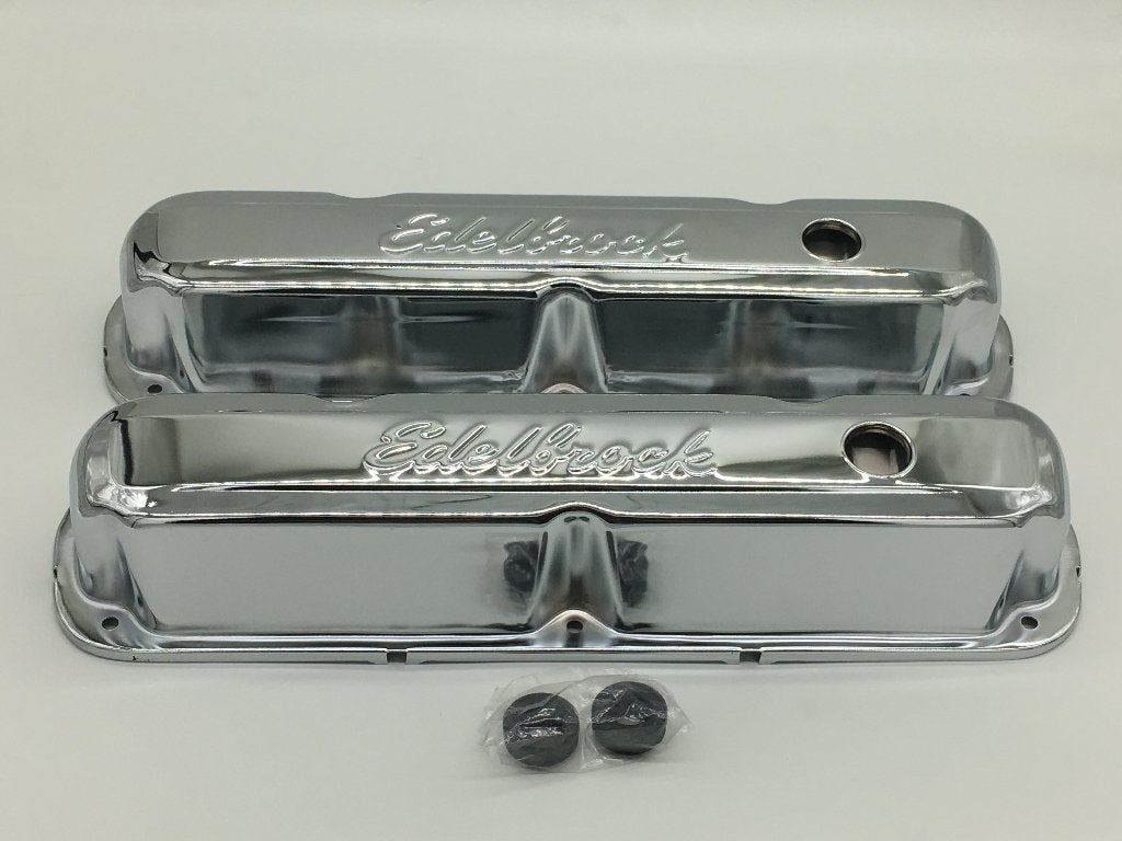 Kleppendeksel edelbrock (chroom) mopar 318 360, Ophalen of Verzenden