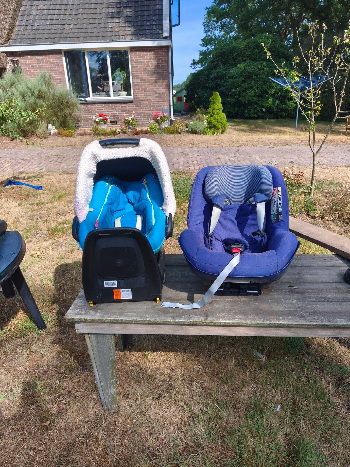 Nette Maxi Cosi met isofix, Ophalen, Gebruikt, 0 t/m 18 kg, Isofix