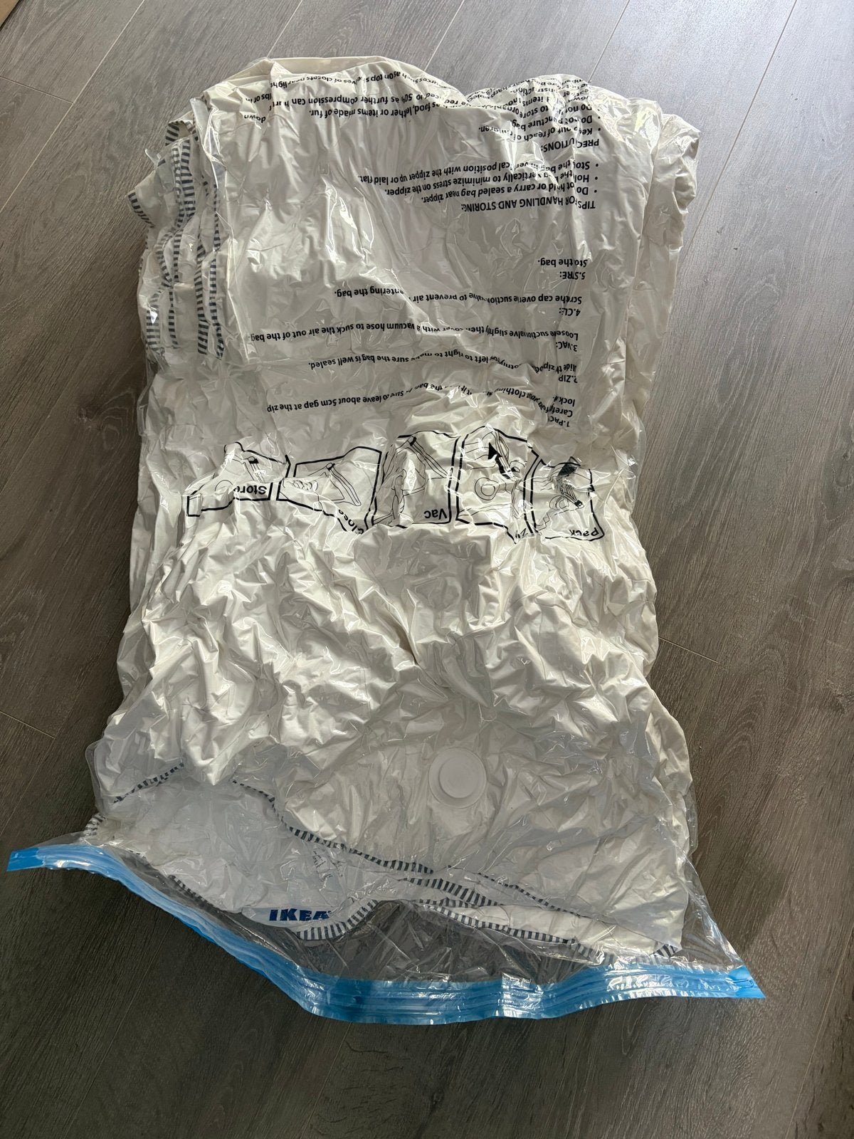 IKEA 4-seizoenen dekbed 220x240, Ophalen, Gebruikt, Lits-jumeaux, Deken of Dekbed